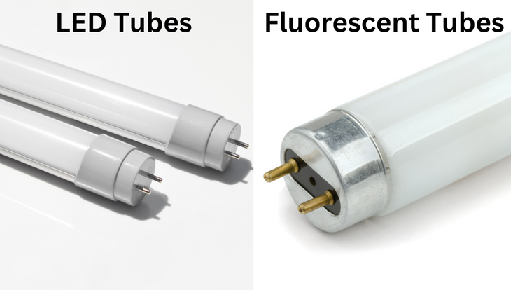 Advantages of LED tubes over fluorescent tubes