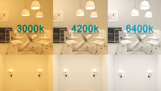 Colour Temperature Switchable LED Lights