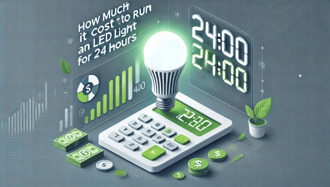 How Much Does It Cost to Run an LED Light for 24 Hours? - LEDMyPlace
