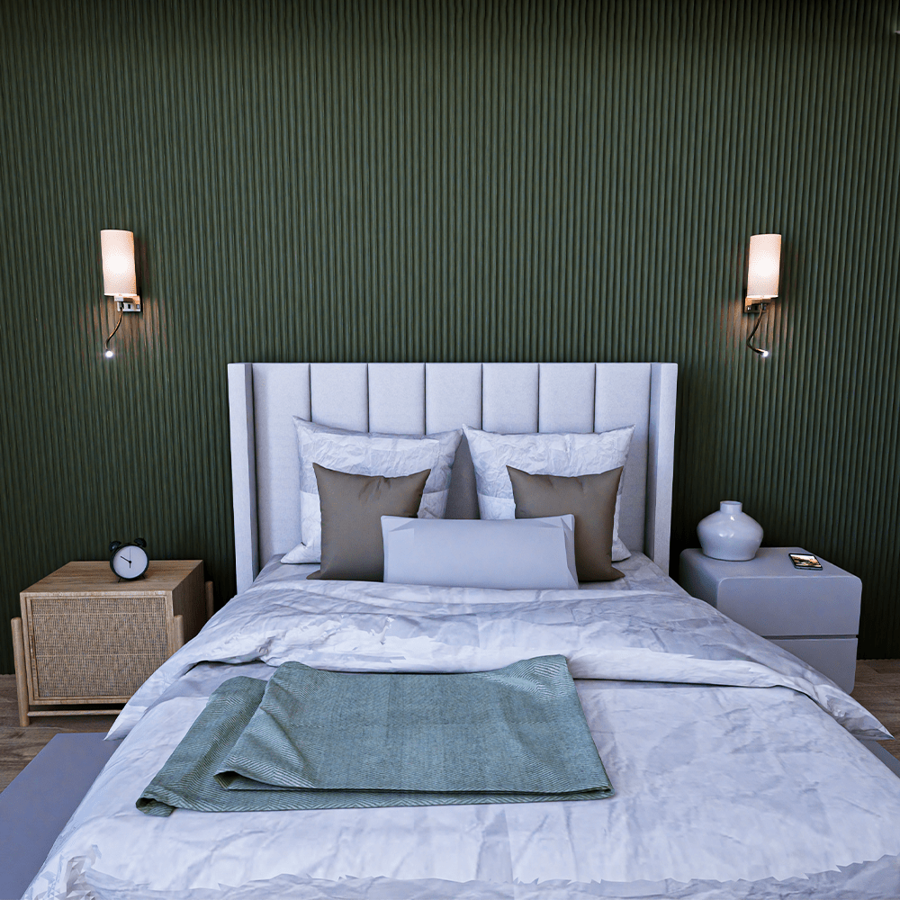 1-Light, Acrylic Shade Indoor Wall Sconce Light with Switch, 1usb