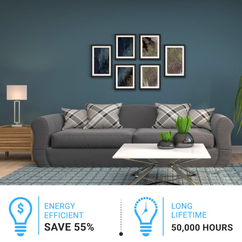 2 - Light Bedside Table Lamp With 1 - USB Charging Port, 2 - Switches, 2 - outlets, 28 inch, Brushed Nickel Finish, For Living Room, Dorm, Bedroom Lamp - LEDMyPlace