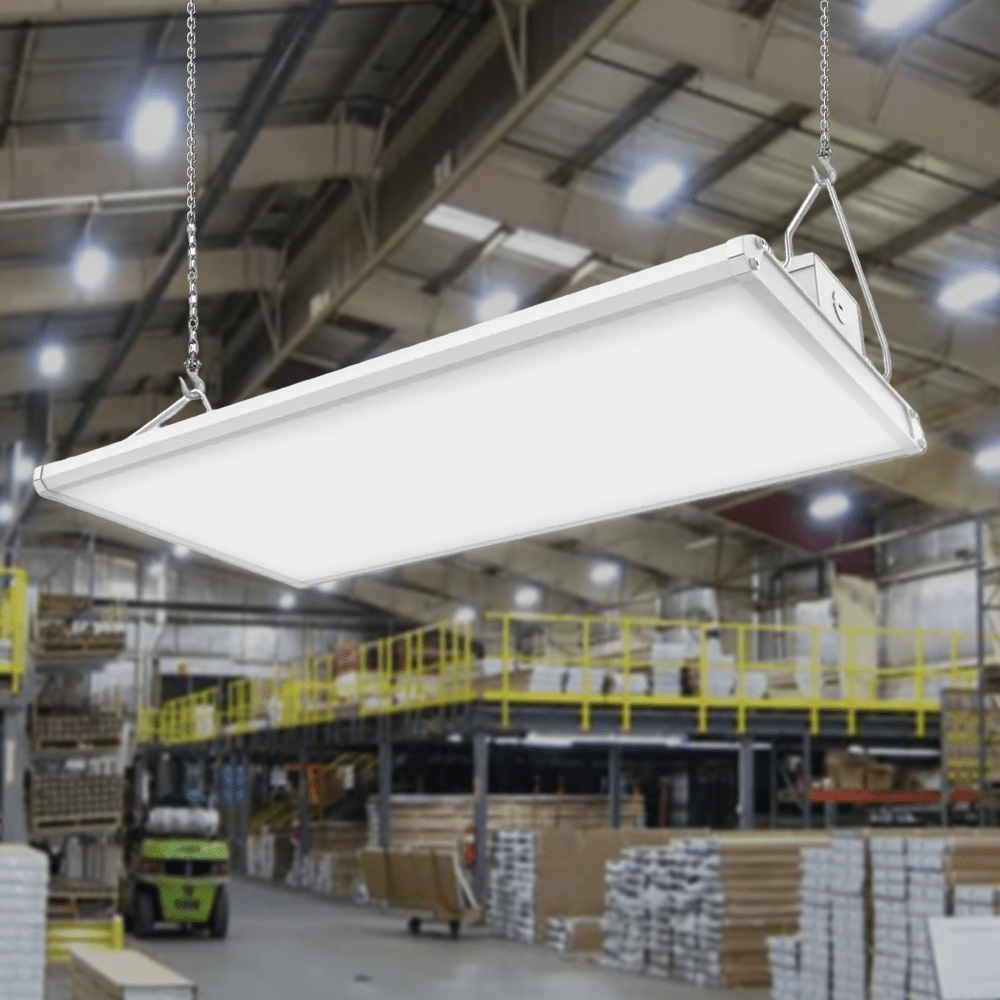 2ft Linear LED High Bay Light 105W 135W 165W Wattage Adjustable 4000K