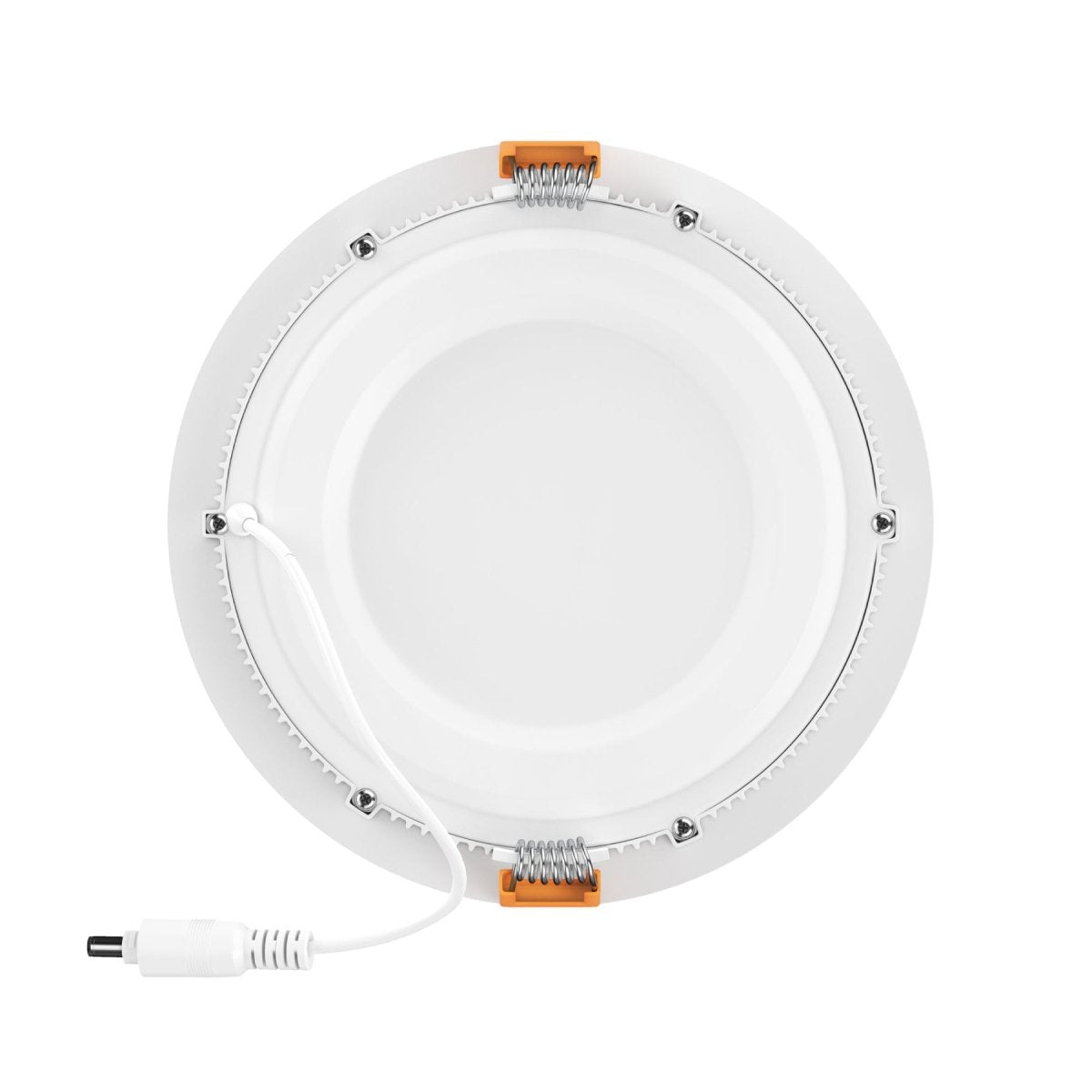 4" 9W LED Slim Panel Recessed Ceiling Light CCT Changeable 2700k 3000K 3500K 4000K 5000K, with Junction Box, Round - LEDMyPlace