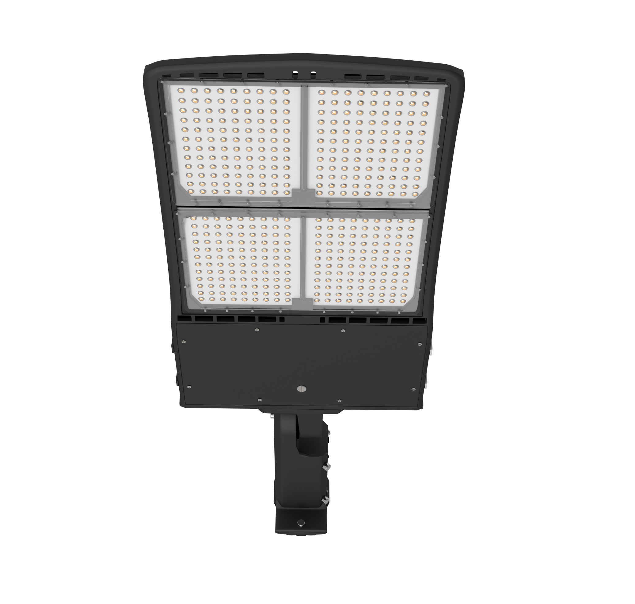 LED Parking Lot Light With Dusk to Dawn Photocell, 300W, 5700K, 42000LM, High Voltage 277-480V, IP65, Universal Mount, UL, DLC Listed, Bronze, Commercial Area Road Lighting