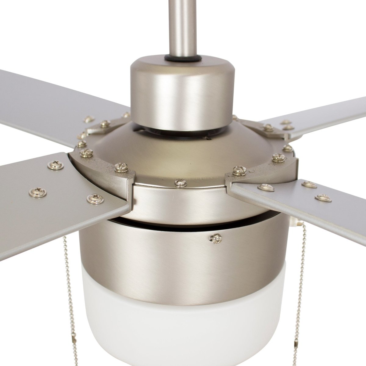 AMALFI 52 inch 4 - Blade Ceiling Fan with LED Light & Pull Chain - LEDMyPlace