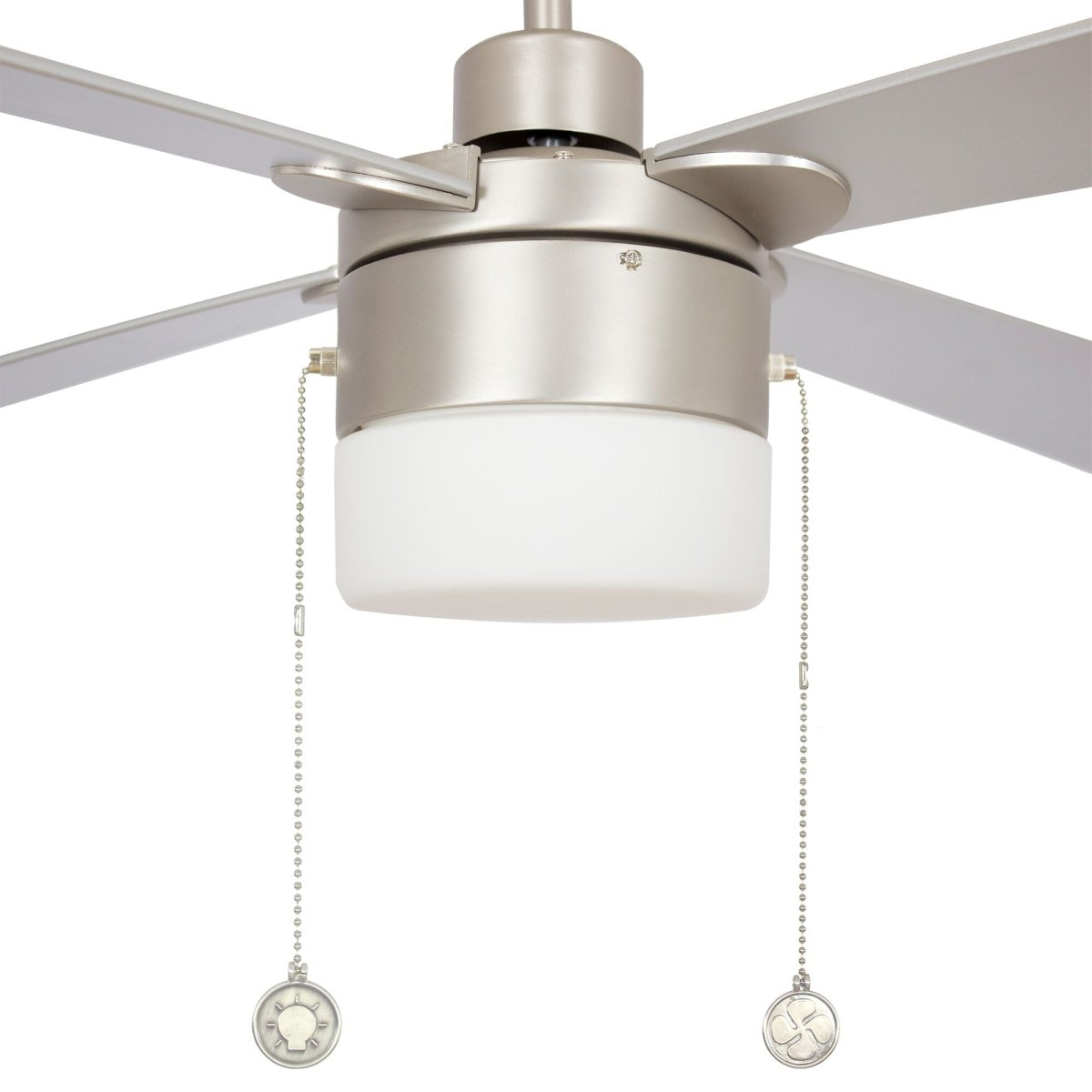 AMALFI 52 inch 4 - Blade Ceiling Fan with LED Light & Pull Chain - LEDMyPlace