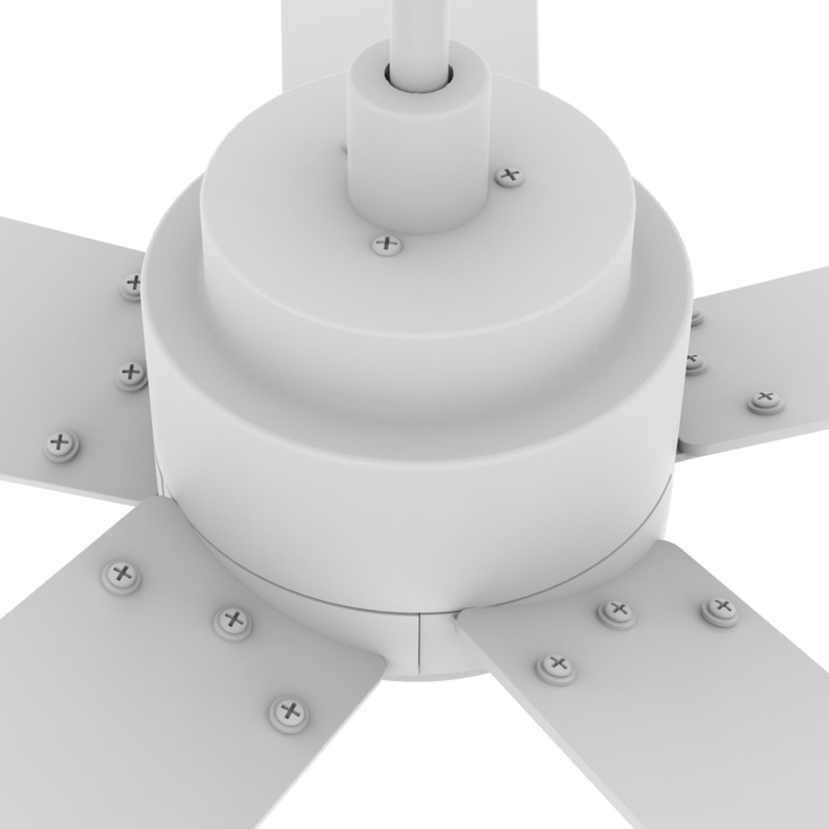 ASCENDER 52 inch 5 - Blade Smart Ceiling Fan with LED Light & Remote - LEDMyPlace