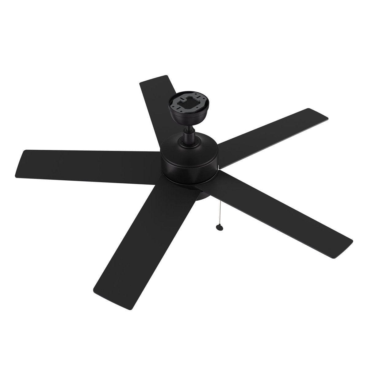 ASCOTT 52 inch 5 - Blade Ceiling Fan with LED Light & Pull Chain - LEDMyPlace