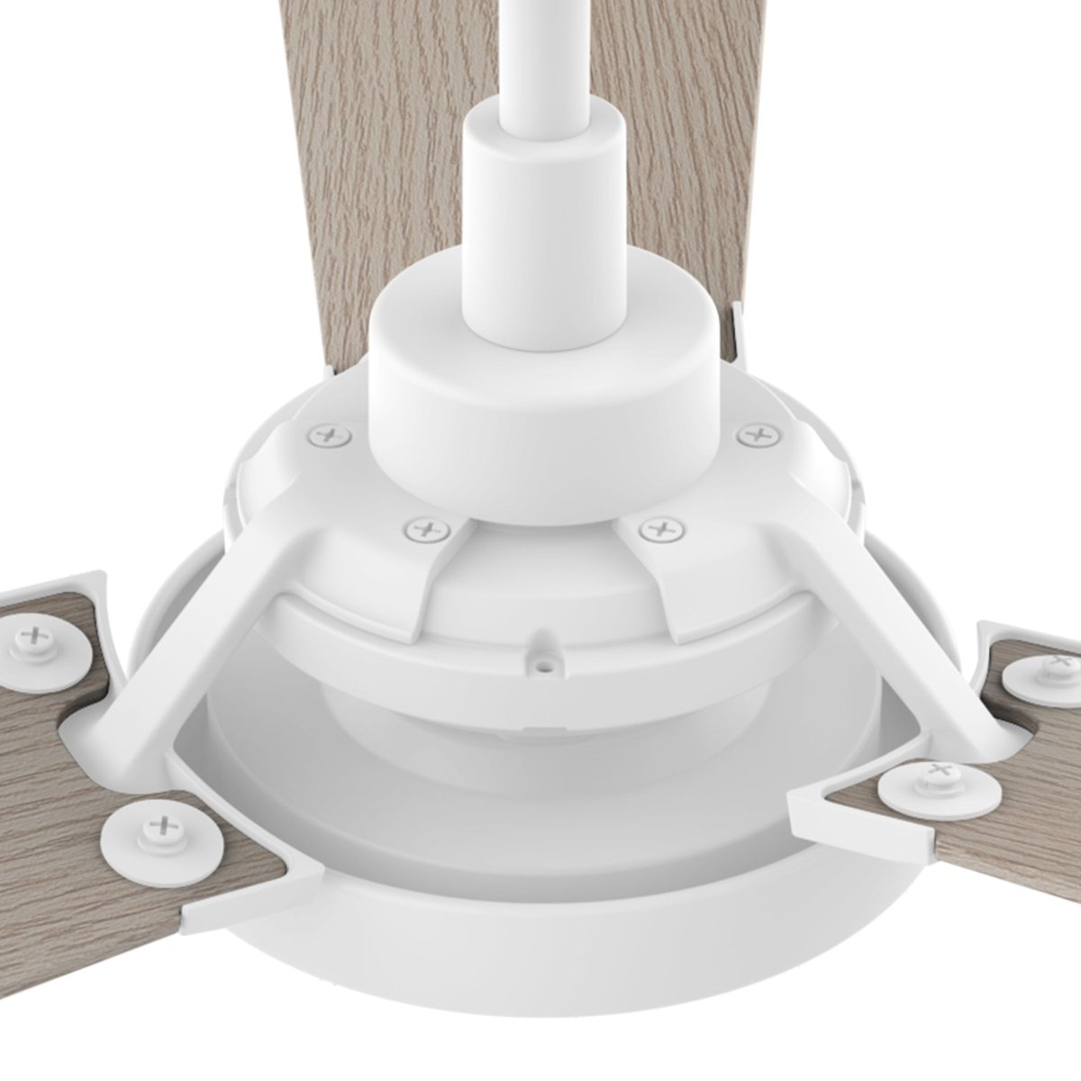 BRISA 56 inch 3 - Blade Smart Ceiling Fan with LED Light & Remote - LEDMyPlace