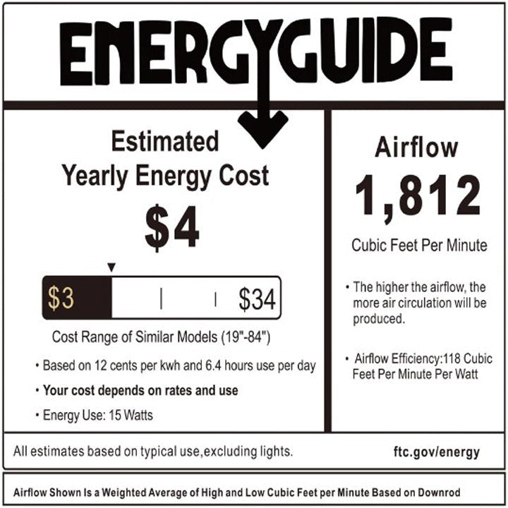 CALEN 48 inch 3 - Blade Flush Mount Smart Ceiling Fan with LED Light & Remote - LEDMyPlace