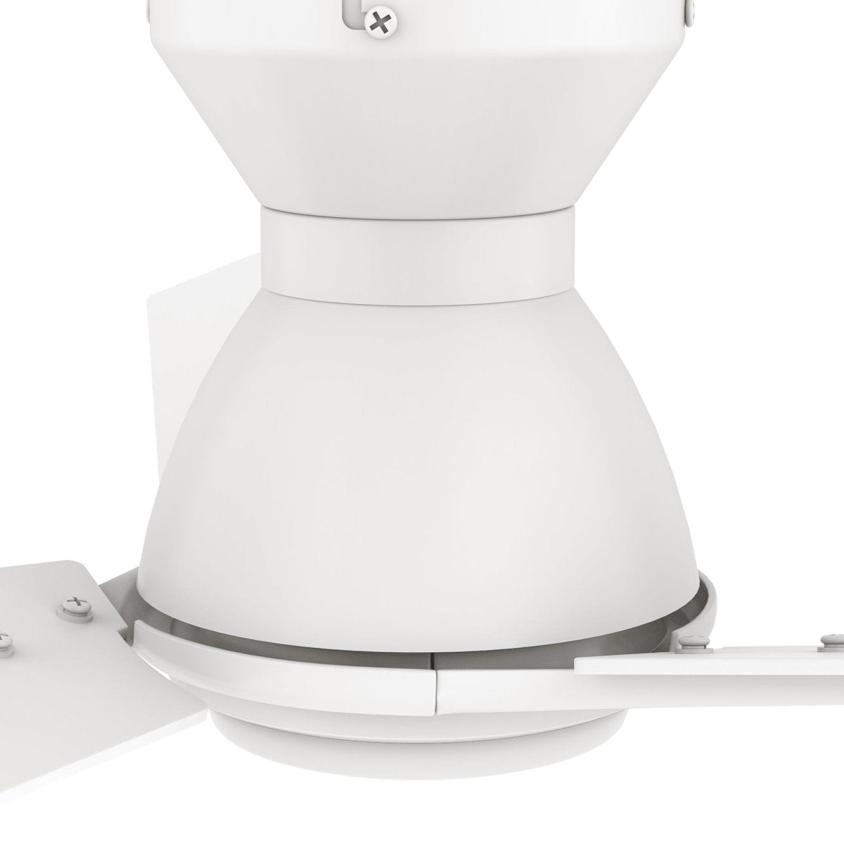 CALEN 48 inch 3 - Blade Flush Mount Smart Ceiling Fan with LED Light & Remote - LEDMyPlace