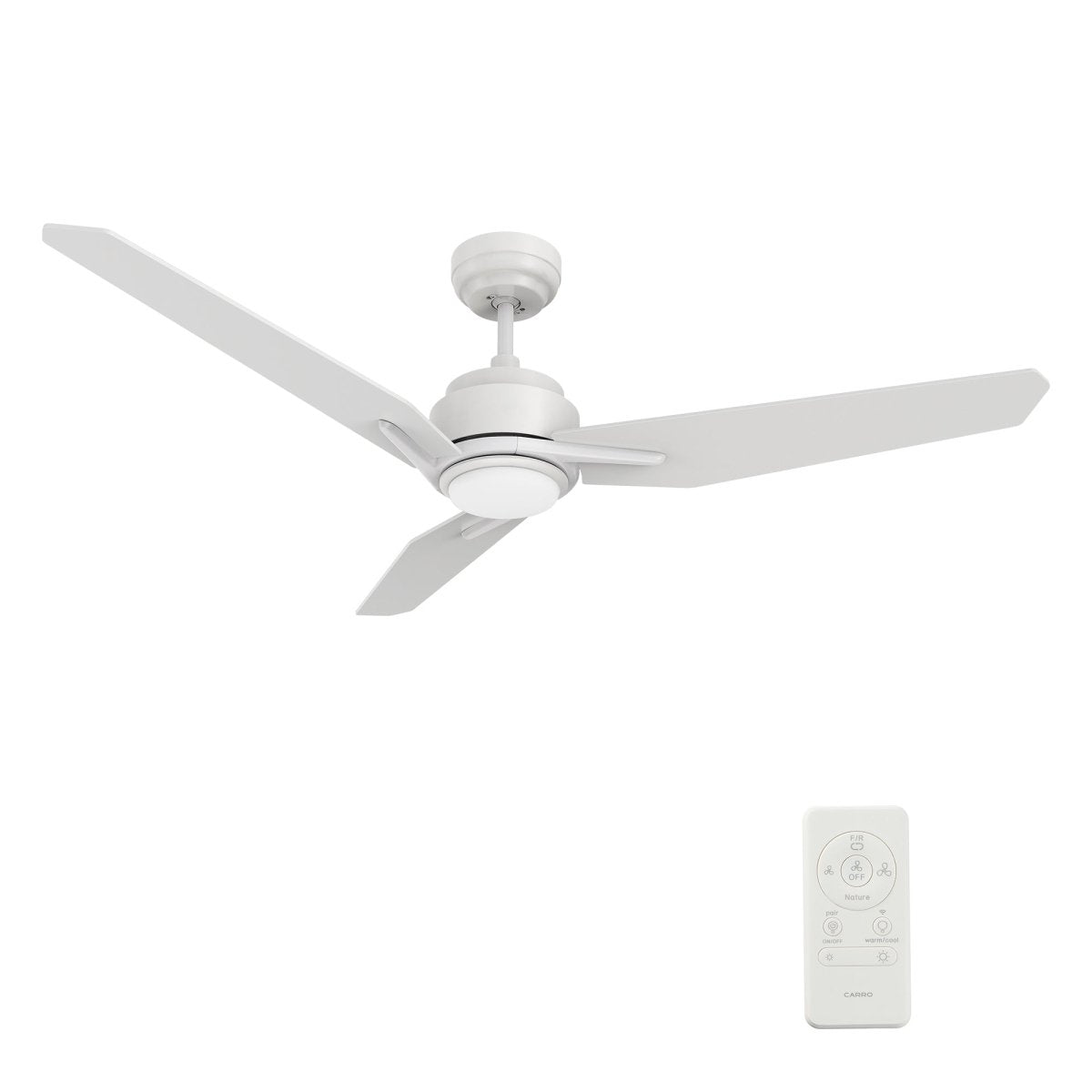 CALEN 48 inch 3 - Blade Smart Ceiling Fan with LED Light & Remote - LEDMyPlace