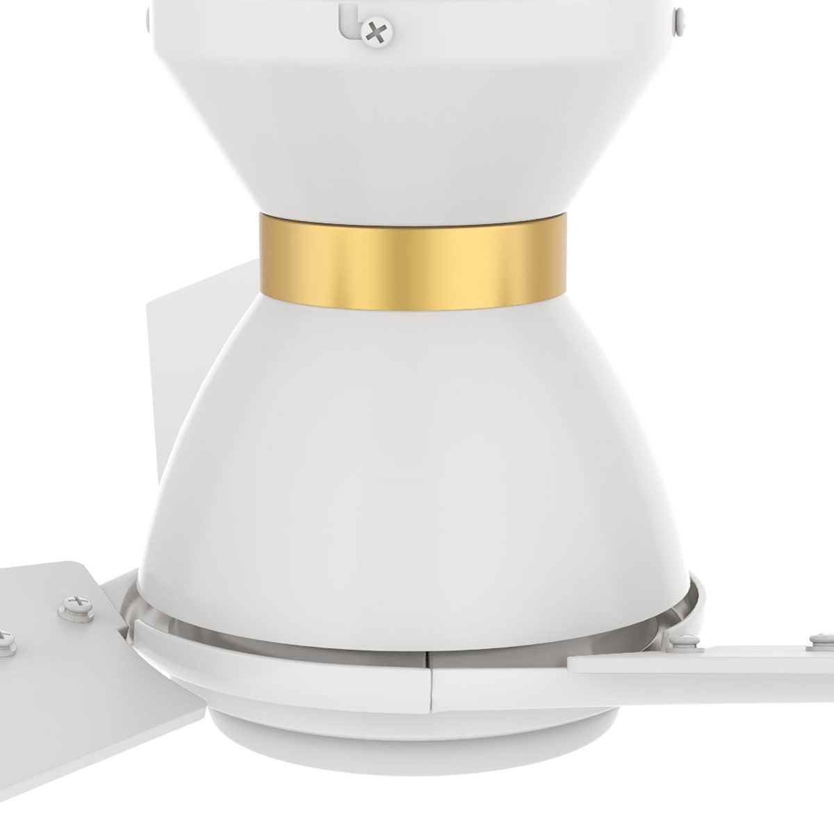 CALEN 52 inch 3 - Blade Flush Mount Smart Ceiling Fan with LED Light & Remote - LEDMyPlace