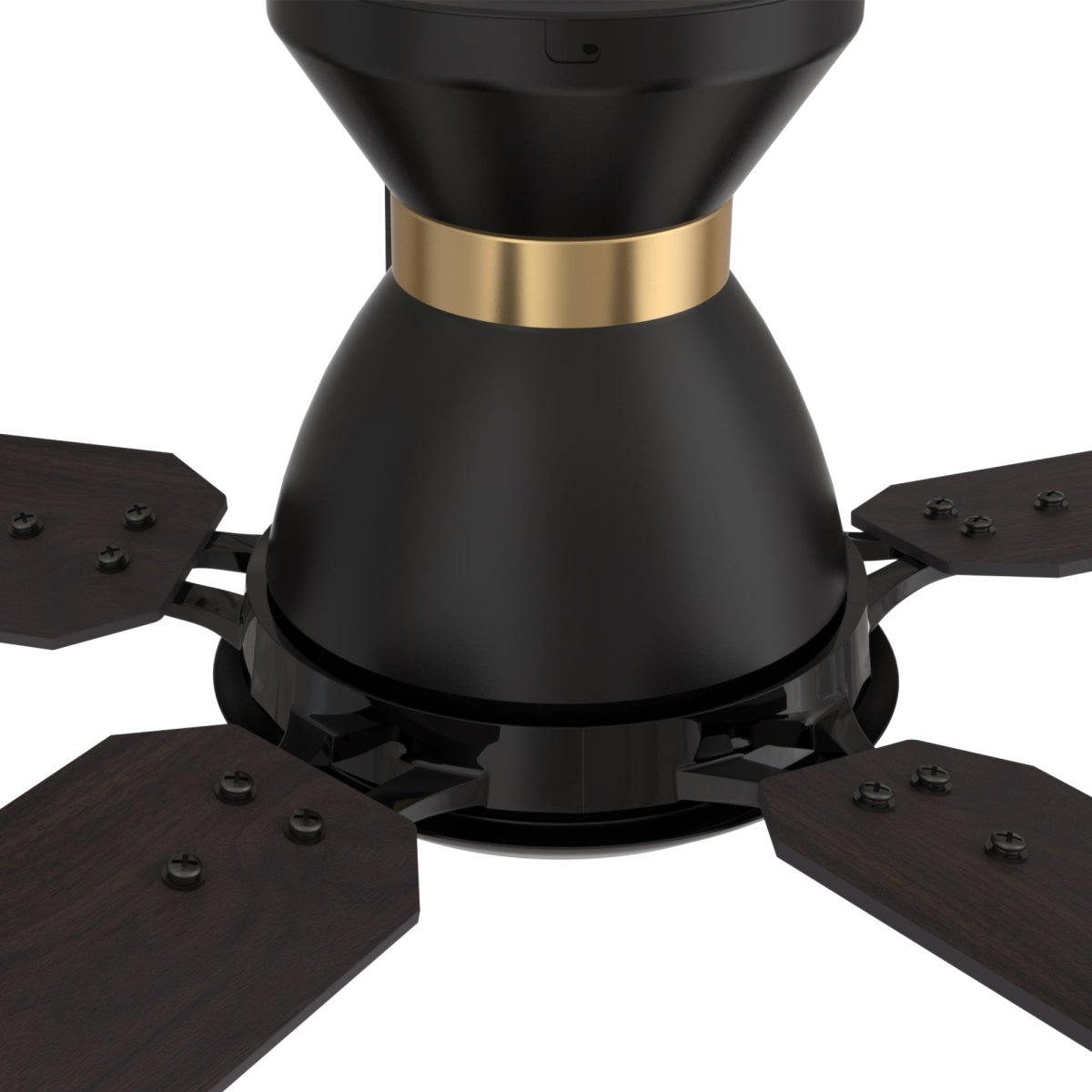 ESPEAR 52 inch Flush Mount 5 - Blade Smart Ceiling Fan with LED Light & Remote - LEDMyPlace