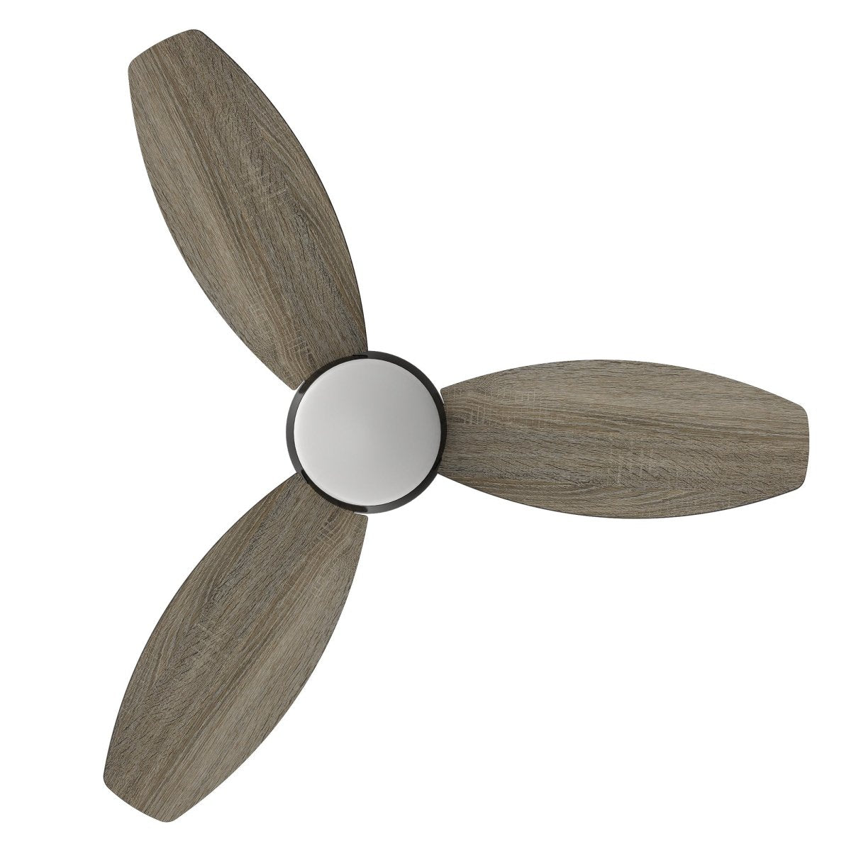 HOBART 48 inch 3 - Blade Flush Mount Smart Ceiling Fan with LED Light & Remote - LEDMyPlace