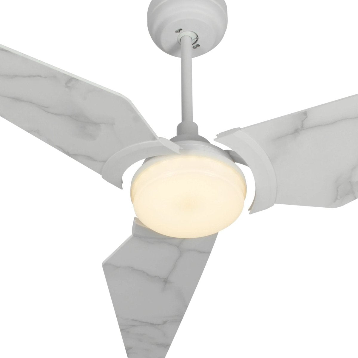 KAJ 56 inch 3 - Blade Smart Ceiling Fan with LED Light & Remote - LEDMyPlace
