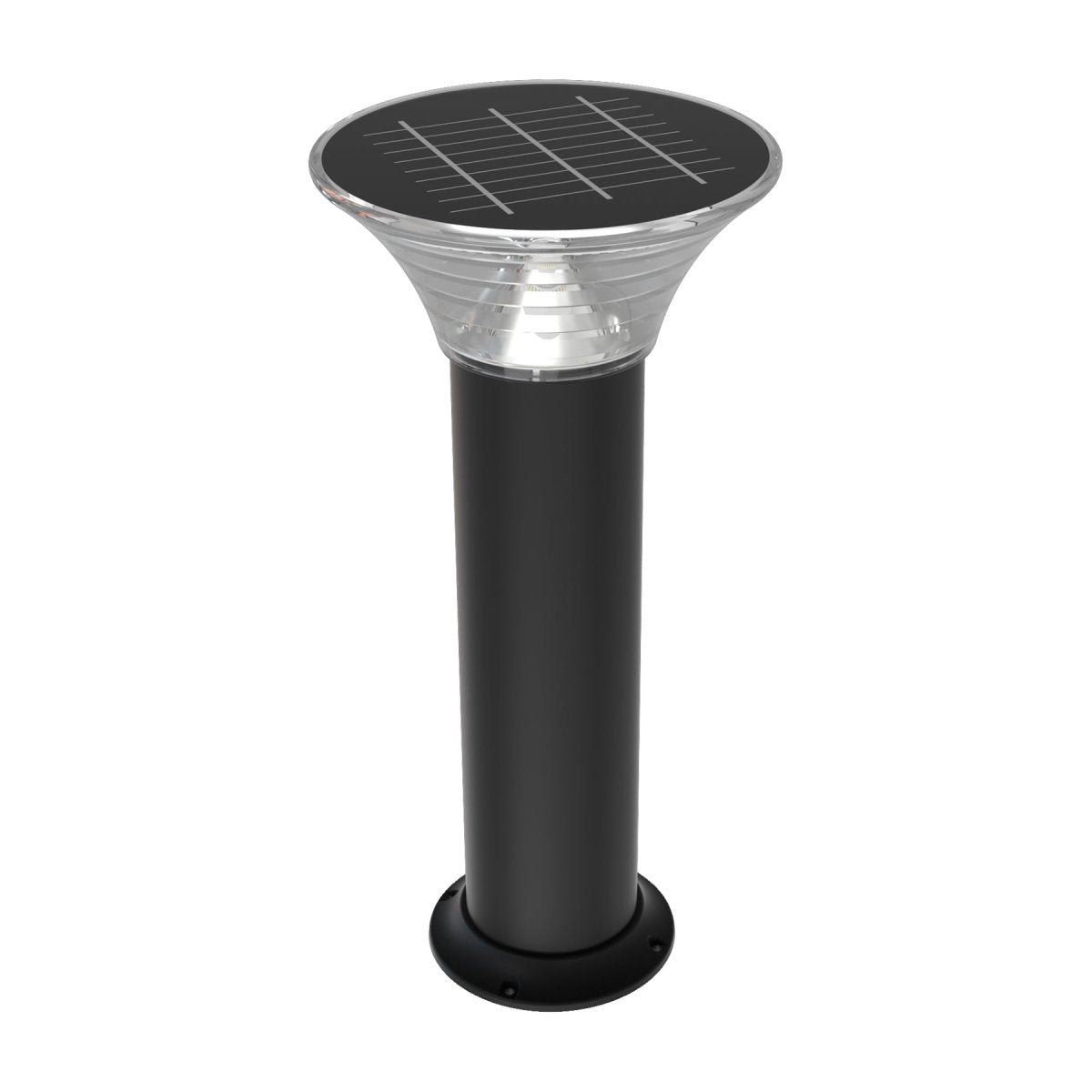 LED Solar Bollard Lights, 1.5W, 220LM, CCT Changeable: Warm White/Cool  White, Solar Pathway Lights, IP65 Waterproof, Auto ON/Off, Solar Garden  Lights ..., image size:1200x1200
