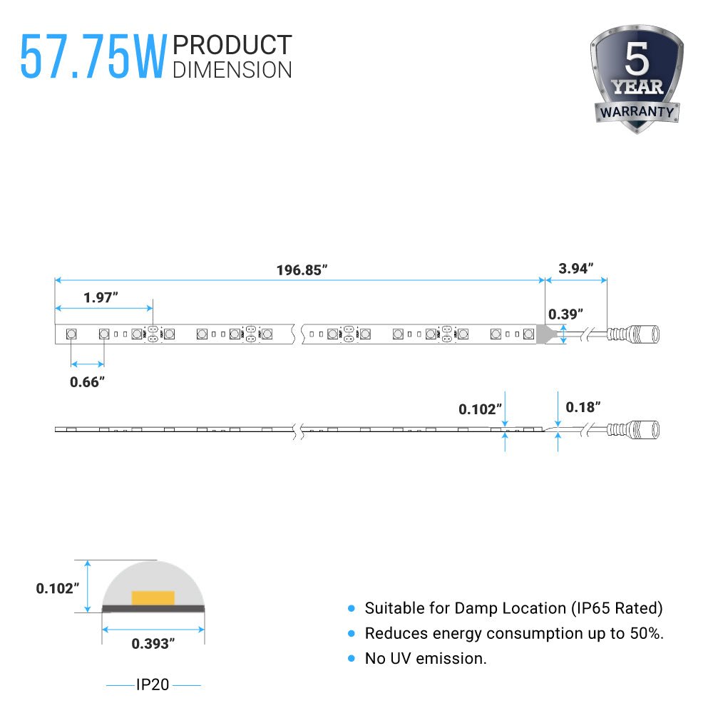 60 ft led lights for bedroom 2025