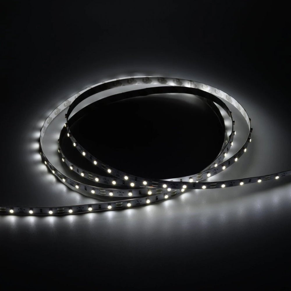 LED Strip Lights, IP20, 16.4ft, Dimmable, 12V, SMD 3528, 60 leds/Meter, 192 Lumens/ft, UL, RoHS Listed, LED Lights for Bedroom, Kitchen, Home Decoration - LEDMyPlace