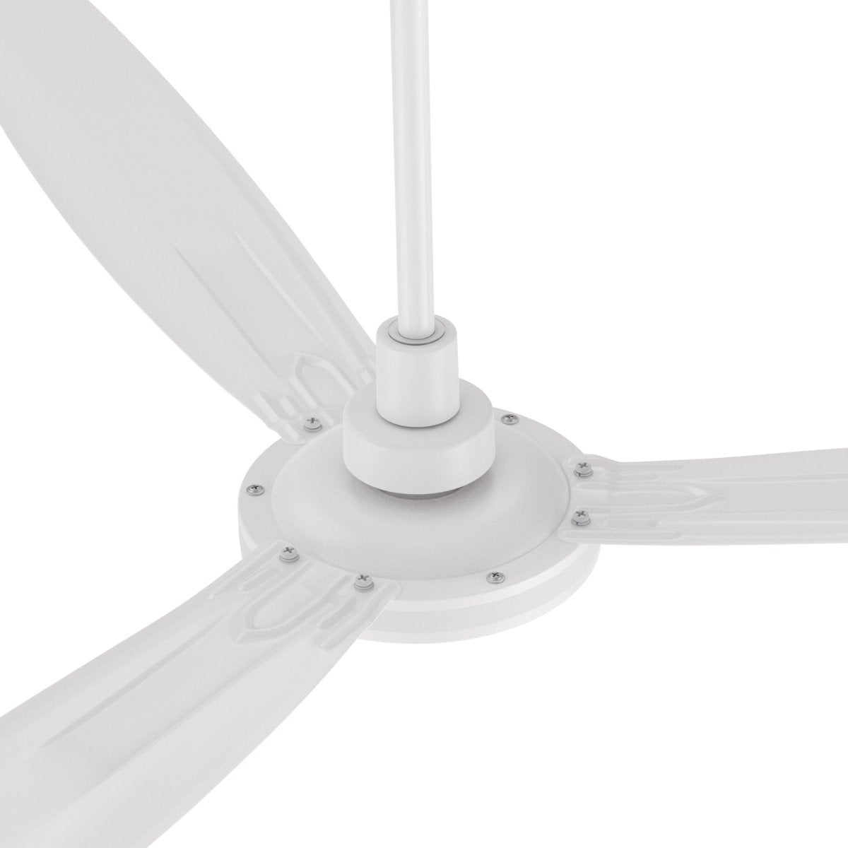 OBERON 56 inch 3 - Blade No Light Ceiling Fan with Remote - LEDMyPlace