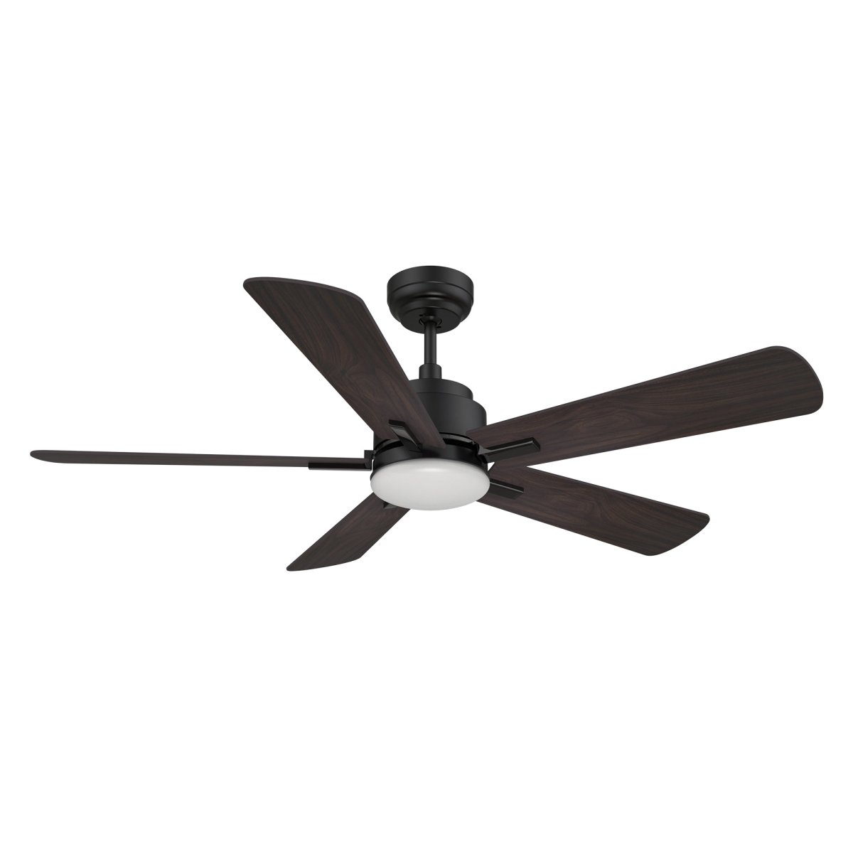 OLINDA 52 inch 5 - Blade Smart Ceiling Fan with LED Light & Remote - LEDMyPlace