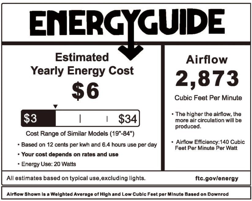 PALMER 52 inch 3 - Blade Smart Ceiling Fan with LED Light & Remote - LEDMyPlace