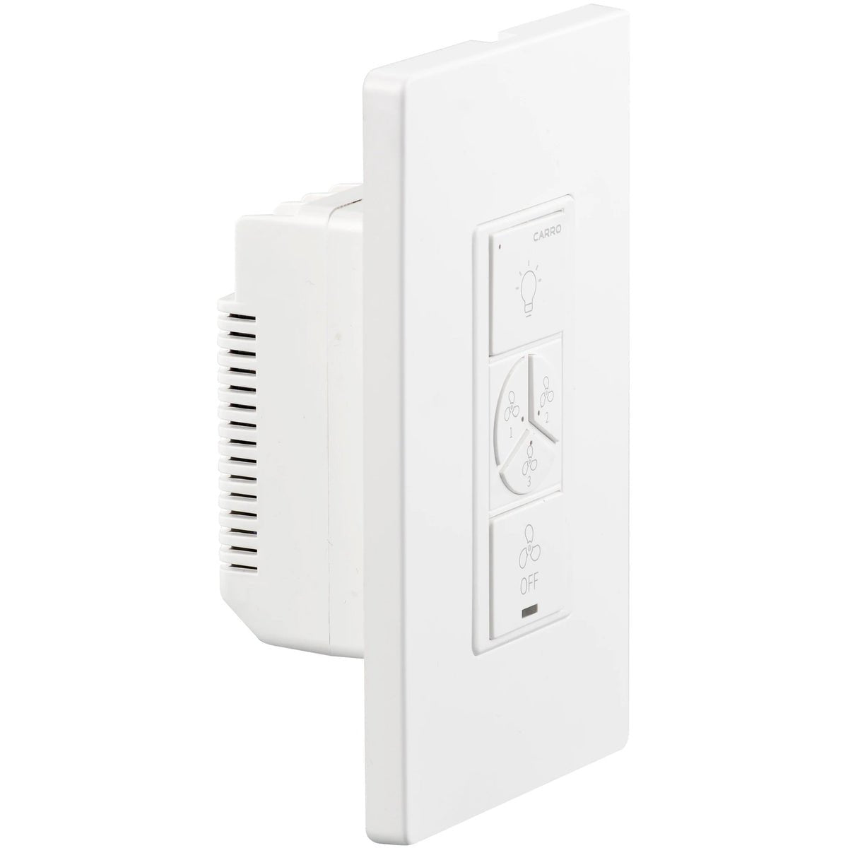 Pilot Best Smart Wall Switch For Ceiling Fans(1 - Gang), Google Assistant, and Siri Shortcuts, Works with Amazon Alexa - LEDMyPlace