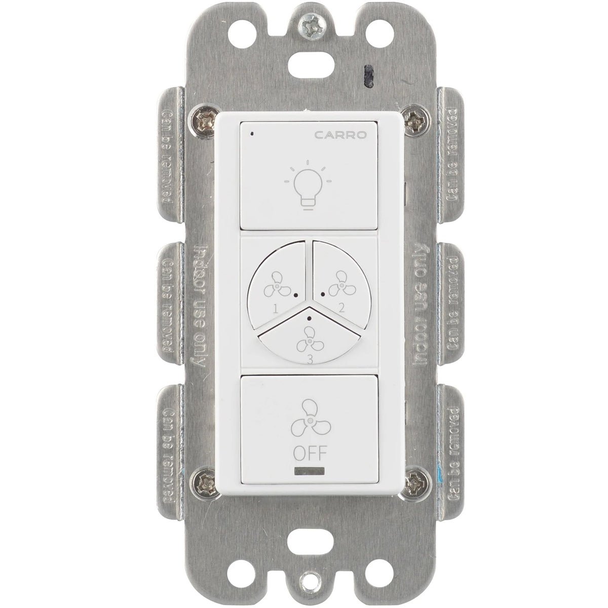 Pilot Best Smart Wall Switch For Ceiling Fans(1 - Gang), Google Assistant, and Siri Shortcuts, Works with Amazon Alexa - LEDMyPlace