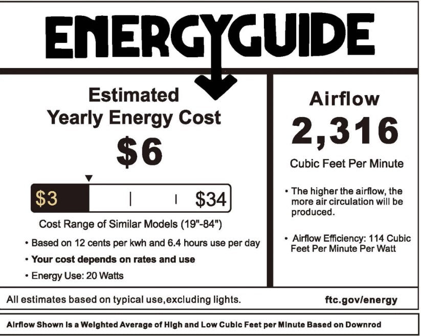 ROQUE 44 inch 3 - Blade Smart Ceiling Fan with LED Light & Remote - LEDMyPlace