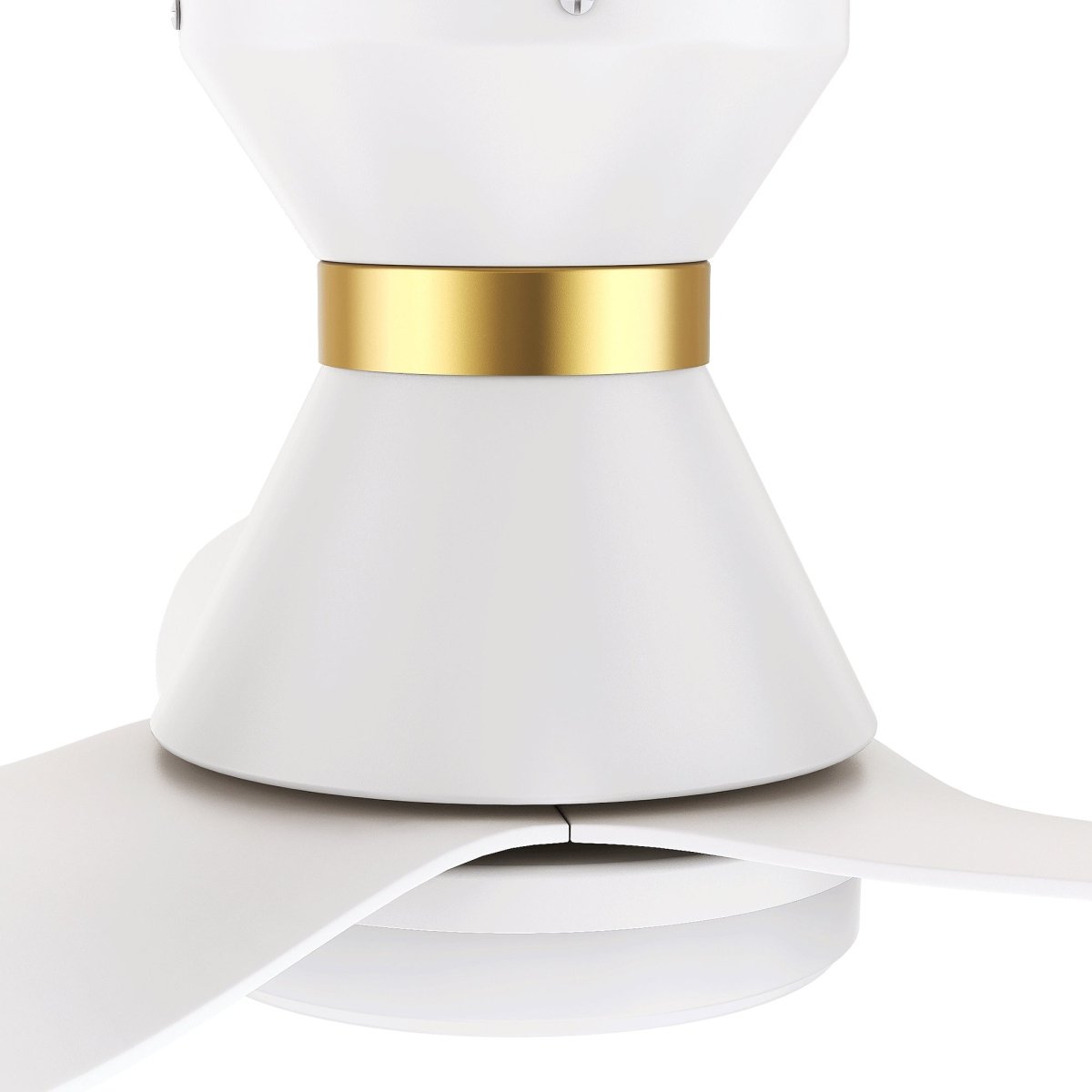 RYATT 45 inch 3 - Blade Flush Mount Smart Ceiling Fan with LED Light & Remote - LEDMyPlace