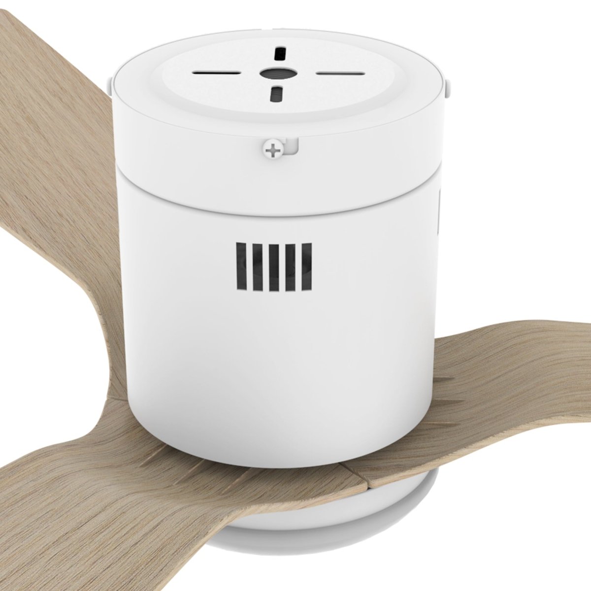 SPEZIA 52 inch 3 - Blade Flush Mount Smart Ceiling Fan with Remote & LED Light - LEDMyPlace