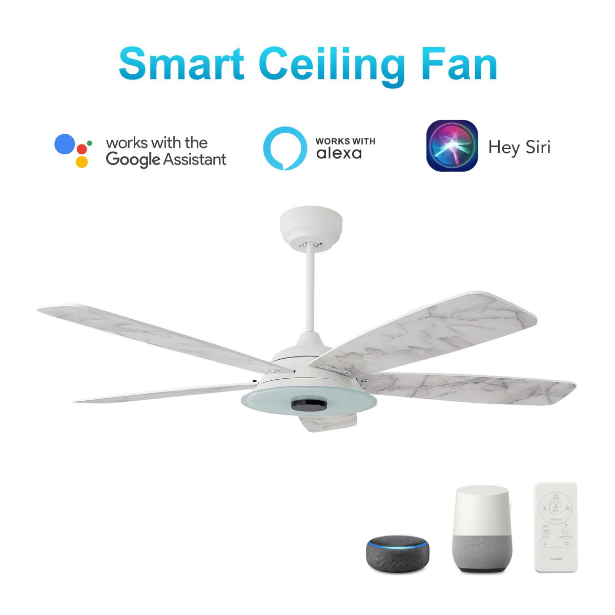 Smart Fan With Ceiling Fan Alexa Control Smart Fan Control Fan