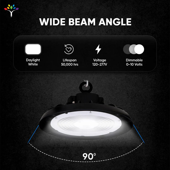 Luz Alta Ufo Led De 150 W, 22500 Lm, Regulable De 0-10 ... | Cuotas sin interés Luz Alta Ufo Led De 150 W, 22500 Lm, Regulable De 0-10 ... | Cuotas sin interés