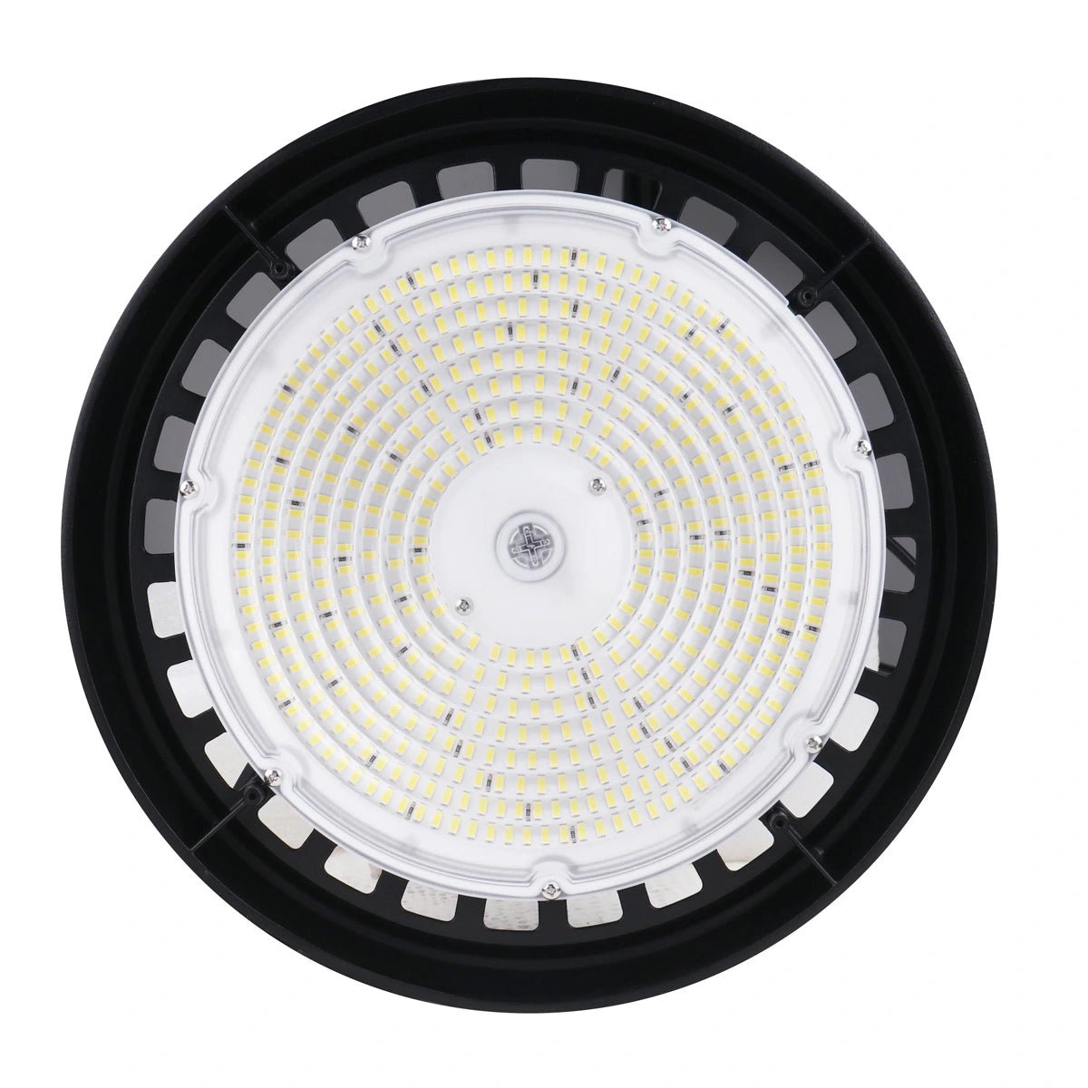 UFO LED High Bay Light 150/120/100 Watt Adjustable, 5700K, 150LM/W - 155LM/W, 120 - 277VAC, IP65, UL, DLC Listed, 1 - 10V Dim, For Warehouse Factory Workshops Gymnasium & Supermarket Lighting - LEDMyPlace