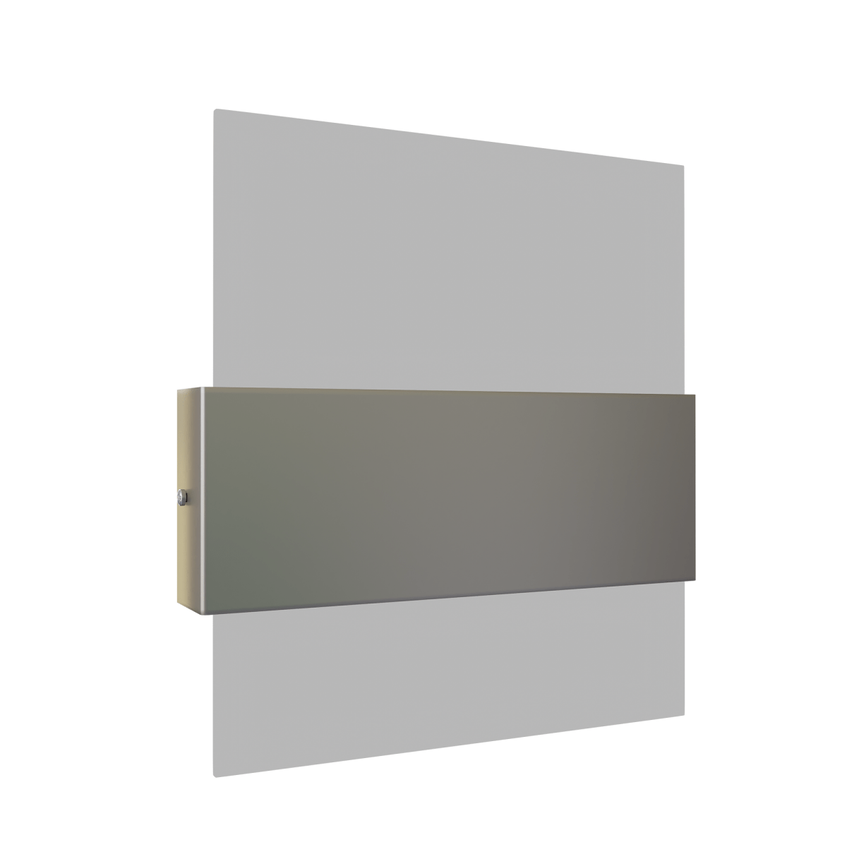 Wall Mounted LED Light Fixture, 5000K, Dimmable, ETL/CE Certificate, Material: Metal + White Acrylic Shade - LEDMyPlace