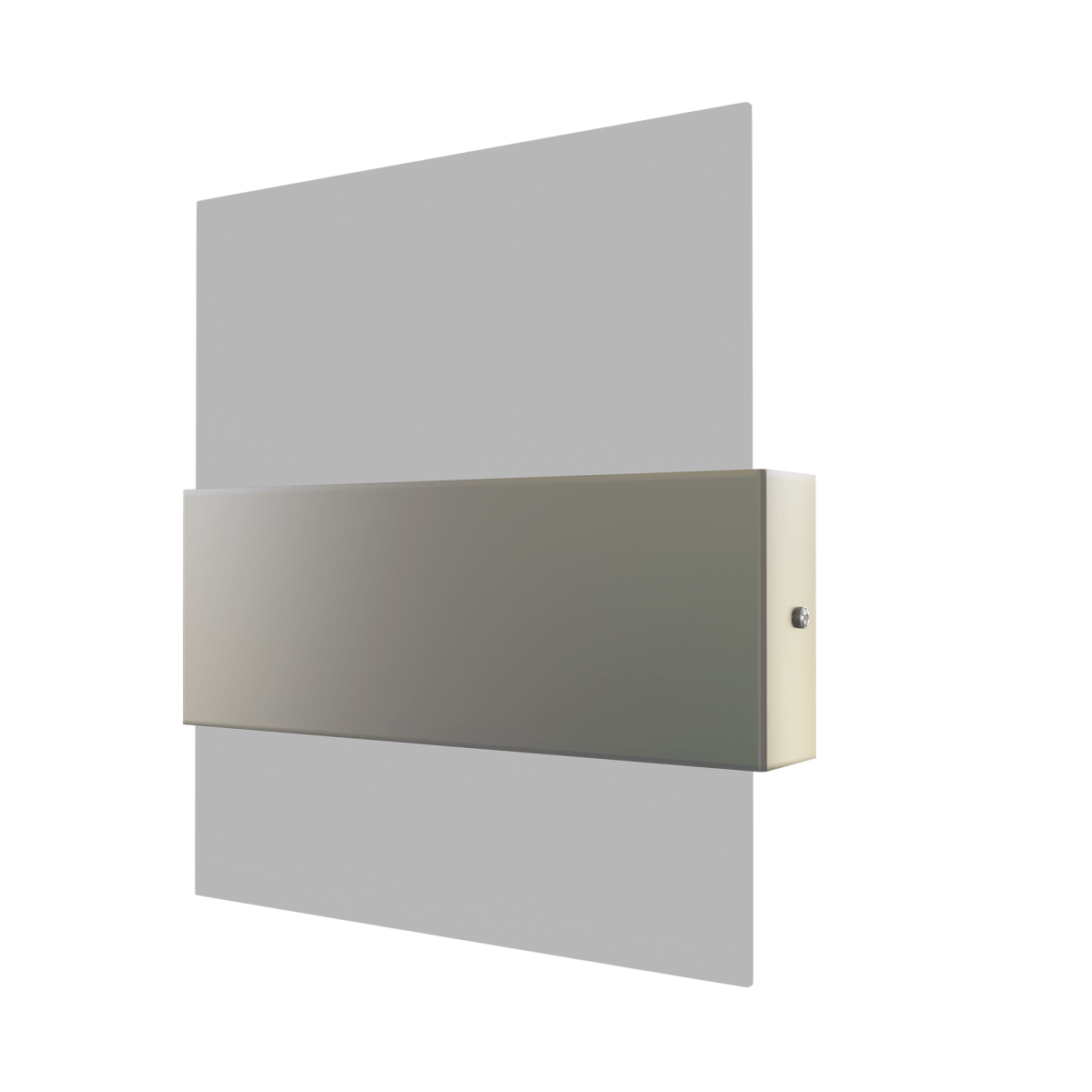 Wall Mounted LED Light Fixture, 5000K, Dimmable, ETL/CE Certificate, Material: Metal + White Acrylic Shade - LEDMyPlace