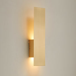 2-Lights, Decorative Wall Sconce with Frosted Glass Diffuser, Dimension W 5 x H 20 x E 3.5 Inch