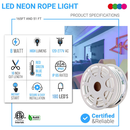 led-neon-rope-light-120v-ul-listed-blue-green-red-pink