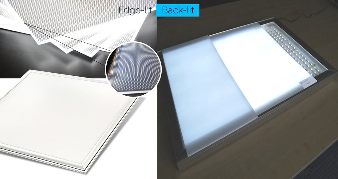 Why Back-lit LED Panels Are Better Than Edge-lit?