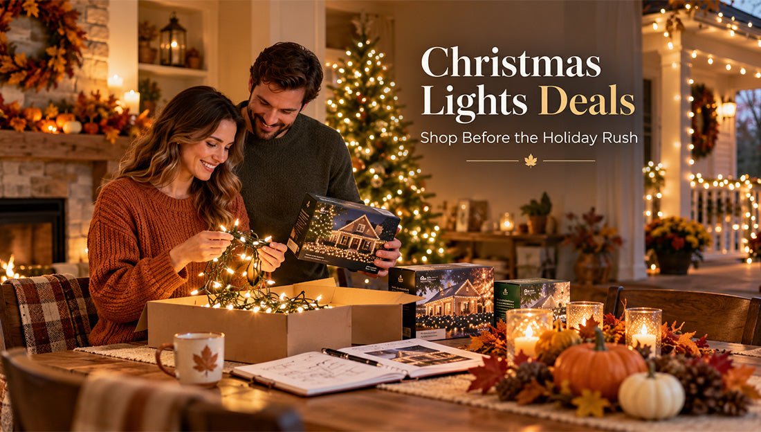 7 Thanksgiving Deals on Christmas Lights to Shop Before the Holiday Rush - LEDMyPlace