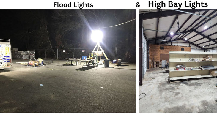 What is the Difference Between Flood Lights and High Bay Lights?