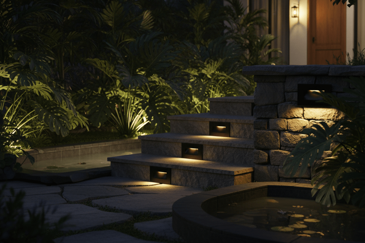 Aesthetic + Safety: LED Step Lights That Elevate Your Stair Design
