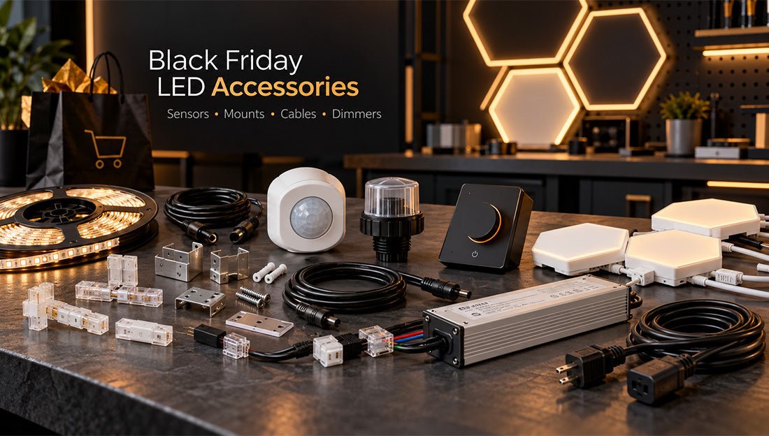 Black Friday LED Lighting Accessories: Deals You’ll Want to Grab - LEDMyPlace