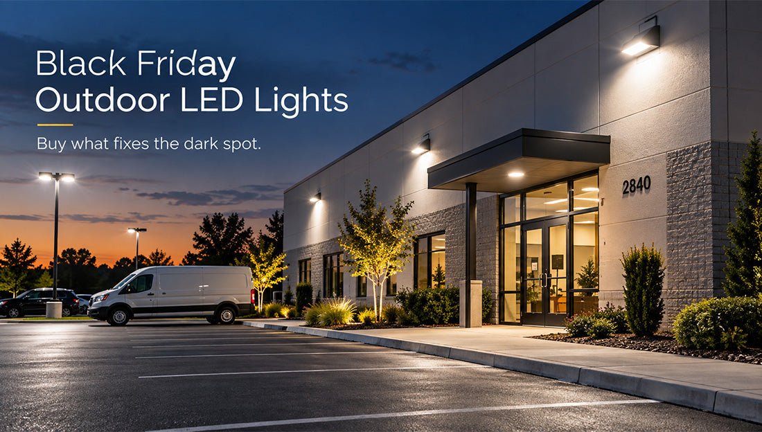 Black Friday Outdoor LED Lights: Top Deals for 2026 - LEDMyPlace