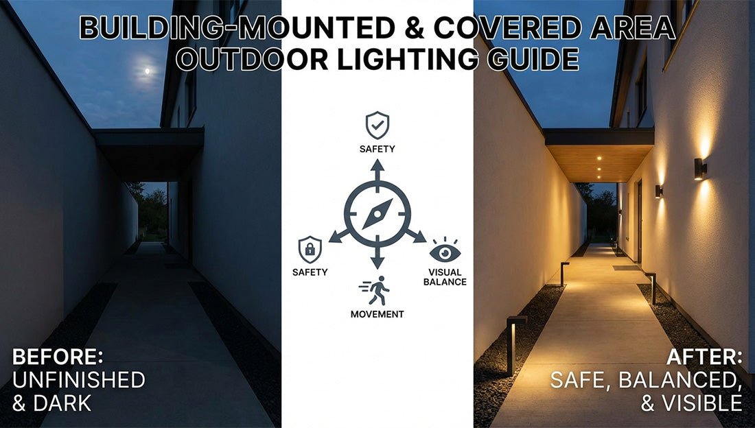 Building-Mounted & Covered Area Outdoor Lighting Guide - LEDMyPlace