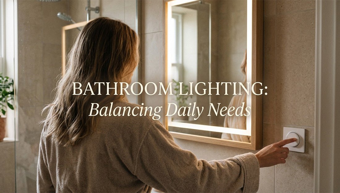 Choosing the Right Bathroom Lighting That Fits Daily Needs - LEDMyPlace