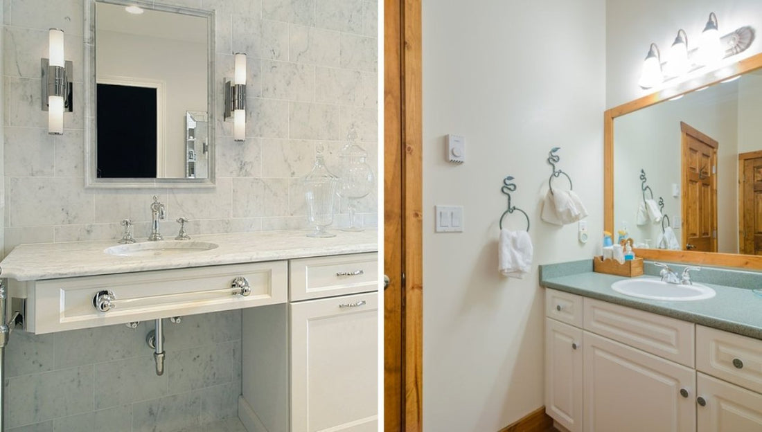 How To Update Bathroom Vanity Lighting - LEDMyPlace