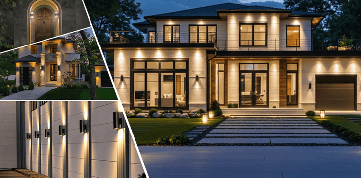 How Up and Down Wall Lights Transform Your Home’s Exterior