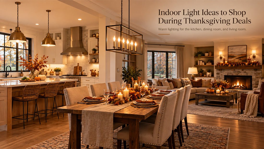 Indoor Light Ideas to Shop During Thanksgiving Deals - LEDMyPlace
