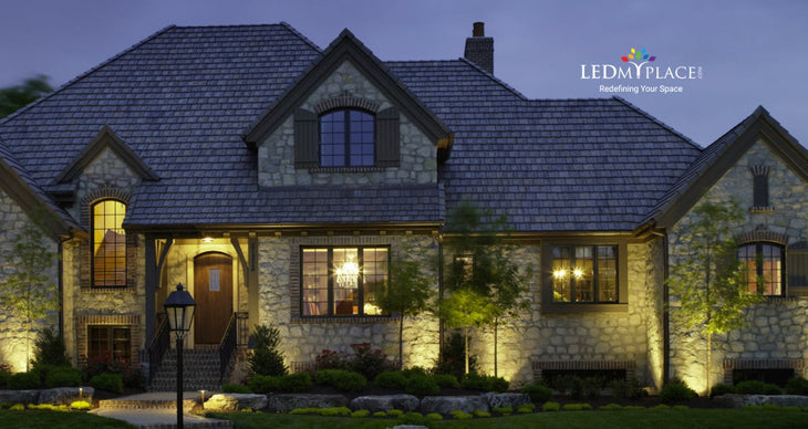 LED Flood Lights are not suitable to enhance the garden’s beauty